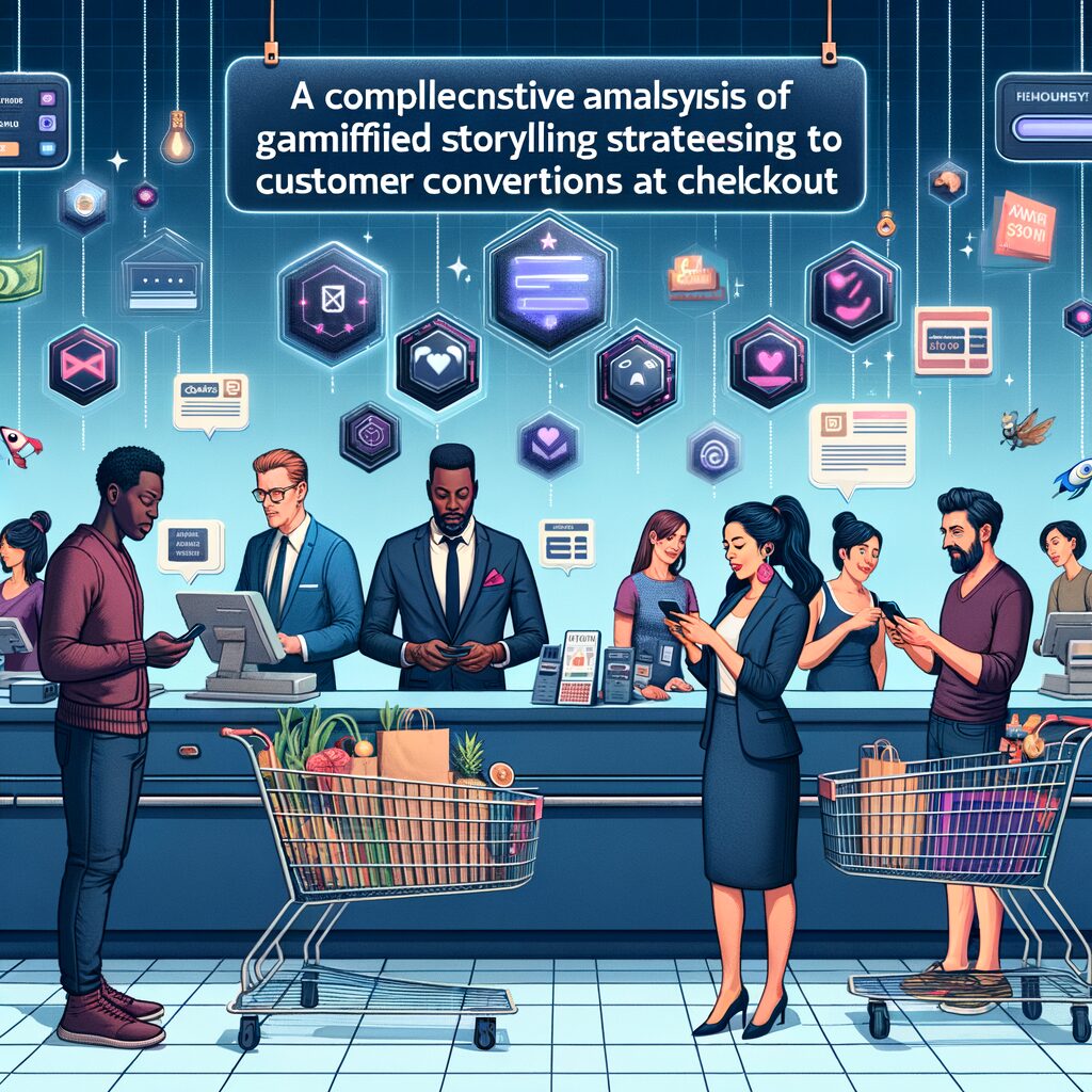 A Comprehensive Analysis of Gamified Storytelling Strategies to Enhance Customer Conversions at Checkout