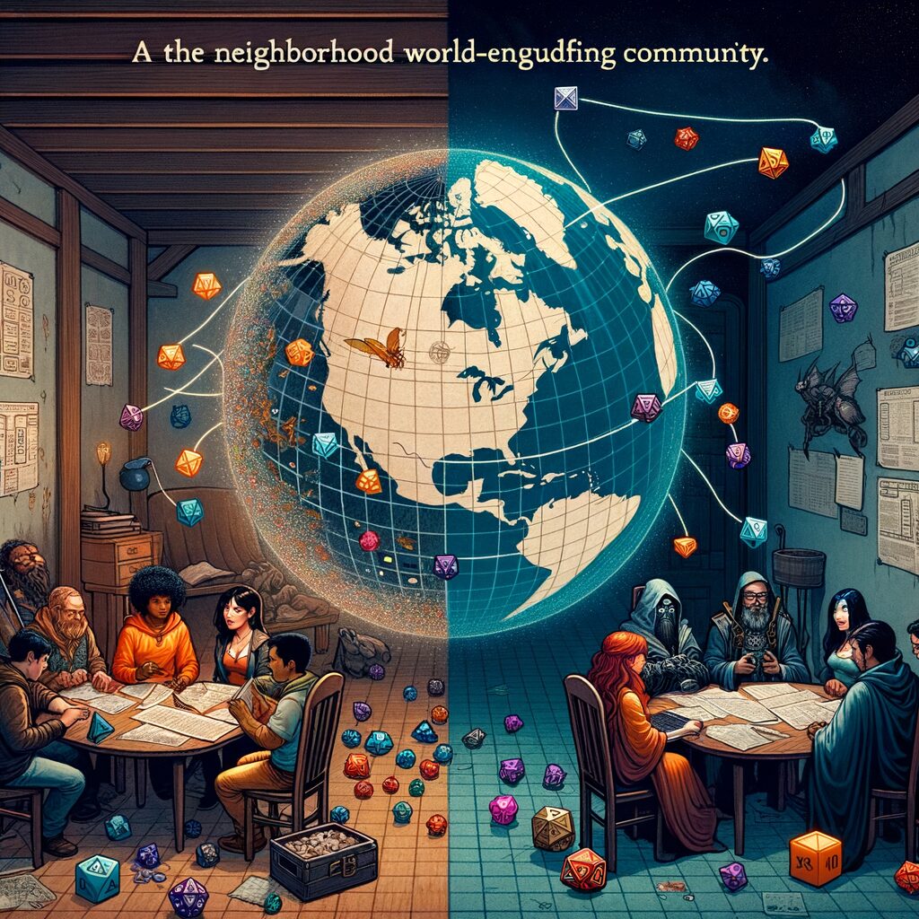 The Evolution of a Local Dungeons & Dragons Club into a Global Community: An In-Depth Analysis