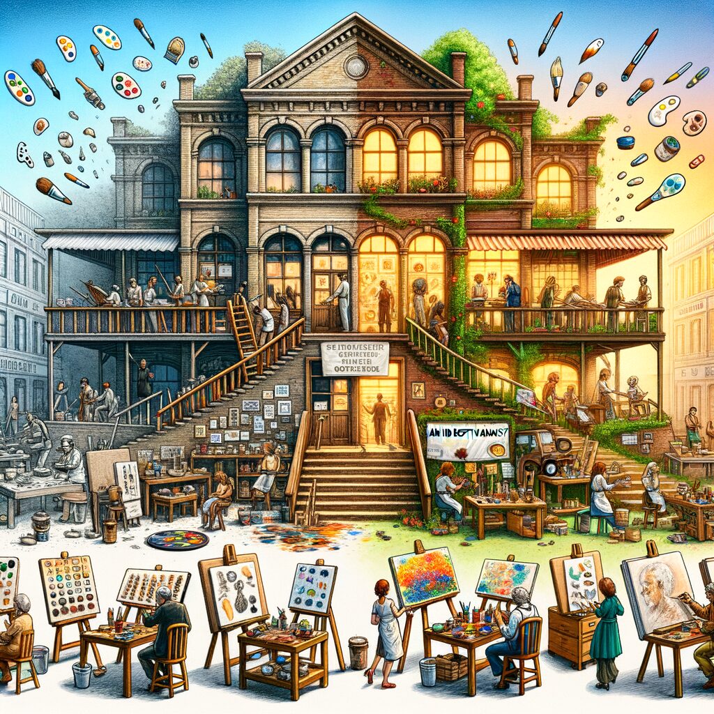 The Evolution of a Small Art Workshop into a Global Hub for Hobbyists: An In-Depth Analysis