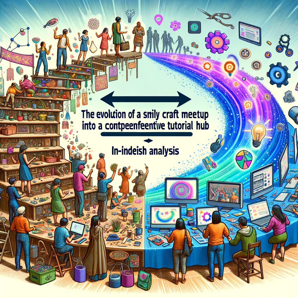 The Evolution of a Small DIY Craft Meetup into a Comprehensive Online Tutorial Hub: An In-Depth Analysis