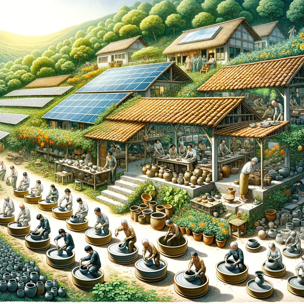 The Evolution of a Small Pottery Collective into a Sustainable Local Workshop: An In-Depth Analysis